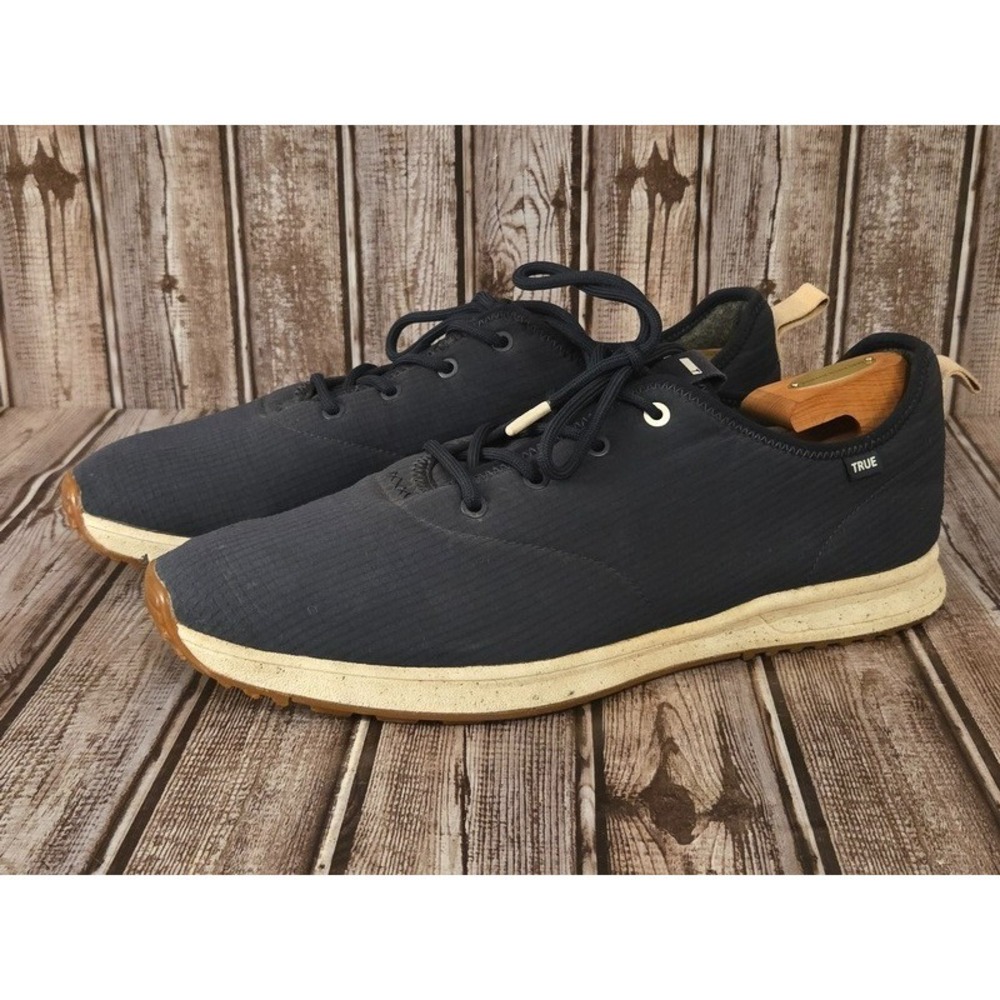 Sz 14 True Linkswear All Day Ripstop Navy Blue Wool Lined Golf Shoes‎ Sneakers